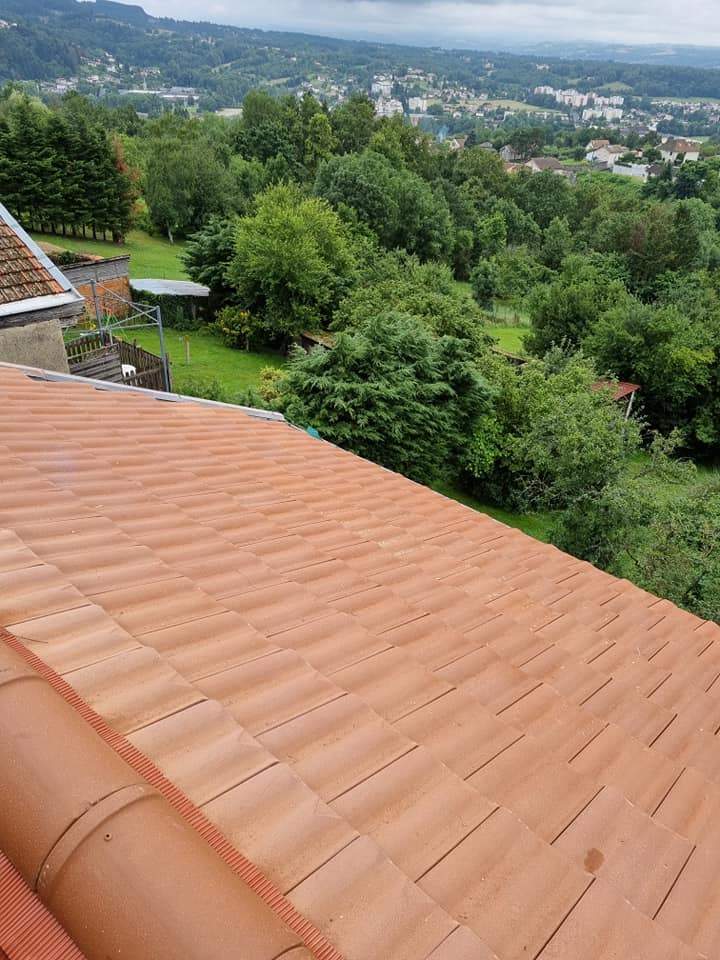 Pose de tuiles Thiers