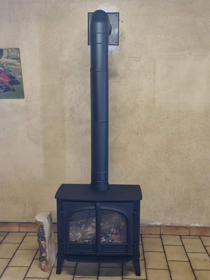 Installation de poêle à bois Thiers