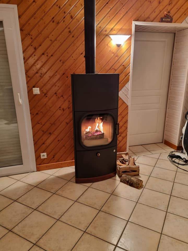 Installation de poêle à bois Thiers